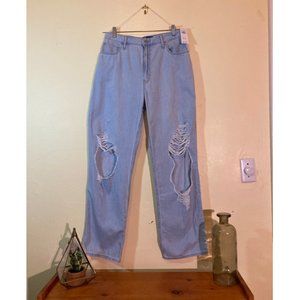 Hollister NWT Ultra High Rise Dad Jean Straight Leg Sz 11R W30 L31 New With Tags